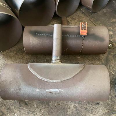 China Q345E Butt de aço Soldado Sem costura de igual diâmetro Tee Resistência à corrosão à venda