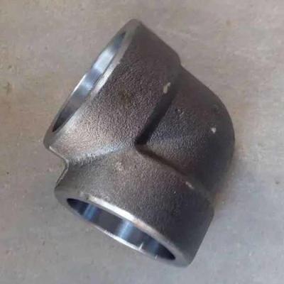 China Anti Corrosion 304SS Socket Pipe Fittings Socket Type Elbow For Plumbing for sale