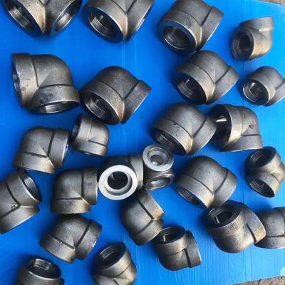 China Forged Pipe Fittings  90° Elbow  SW1/2” 3000# ASTM A105 ASME B16.11 en venta