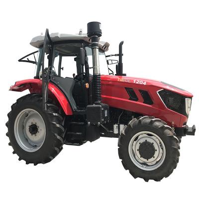 China 120 hp 4x4 agriculture tractor with full implements sell in Kenya for sale