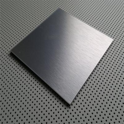 China China supplier of Stainless steel sheet grade AISI 430 304 surface Satin or NO.4 finish with laser cut pvc film for sale