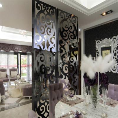 China Laser Cutting Stainless Steel Screen Design for interior wall decorative panel customized design for sale