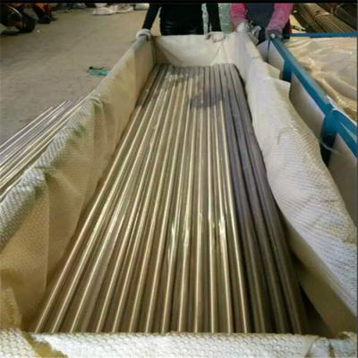 China Gold Rose Gold Stainless Steel Pipe Tube Polished 201 304 316 For Handrail Balustrade Ceiling Decoration for sale