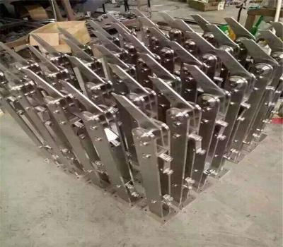 China Flat sheet made stainless steel balustrade aisi304 316 grade handrail China supplier for sale