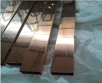 China Black Stainless Steel Pipe Tube Mirror Finish 201 304 316 For Handrail Balustrade Ceiling Decoration for sale