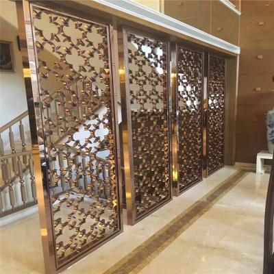 China Hot sale laser cut metal screen dividers for door panel or wall panel for sale