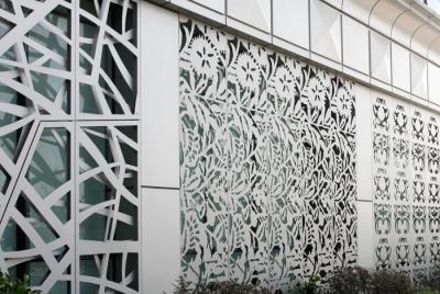 China Metallic Color Aluminum Screen Panels For Sunshades/Louver/Window Screen for sale