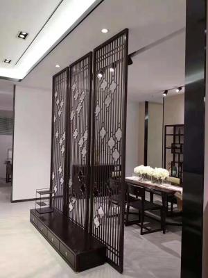 중국 Stainless Steel Rose Gold Wall Art Hanging Screens Fashionable Room Divider Designs Living Room Partition 판매용