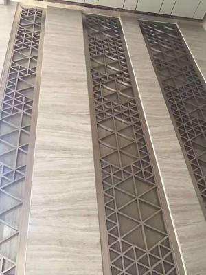중국 Interior Decorative Gold Stainless Steel Partition Wall Panels Divider Living Room Dividers 판매용