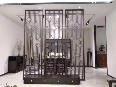 China Multi-Functional Stainless Steel Room Divider Partition Wall Decoration Background Panel for sale