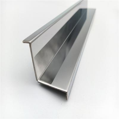 China Hardware Curved Aluminum Metal Tile Trim Building Construction Materials Exterior Wall Stainless Steel for sale