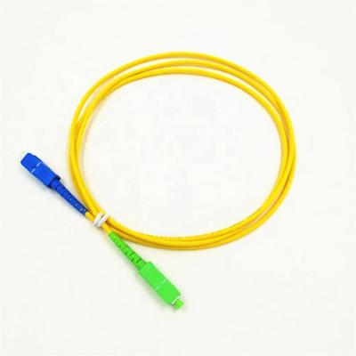 China Manufacturers selling optical fiber patch cord SC/APC-SC/APC for sale