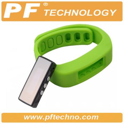 China Podómetro de la pulsera de reloj de OLED Bluetooth, Bluetooth que vibra el reloj en venta