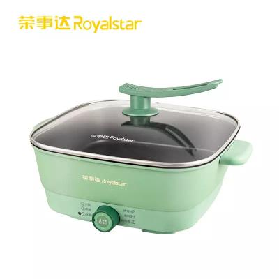 China Chinese Electric Hot Pot Steamboat Skillet Soup Cookware 5 Quart For 6-8 People Family Party for sale