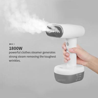 China 280ML Travel Size Fabric Steam Wrinkle Remover Steamer With LCD Smart Screen for sale