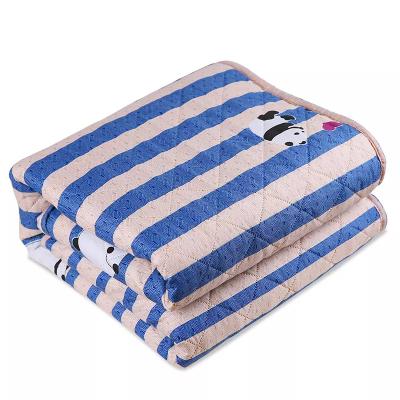 China 110V/220V Heated Throw Machine Washable Electric Blanket Flannel Sherpa for sale