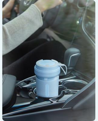 China 6 bladen BPA Vrij Plastic Draagbaar Elektrisch Juice Cup Blender Za Smoothie Juicer Te koop