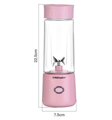 China 380ml Mini Portable Electric Juice Cup Blender For Fruit Smoothies USB Rechargeable for sale