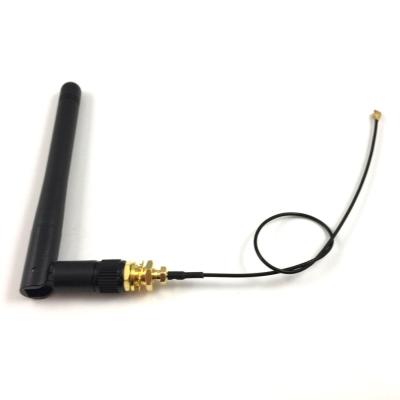 China 2400-2500 MHZ Frequency WiFi Rubber Antenna 3dBi for Dual Band and Foldable Design for sale