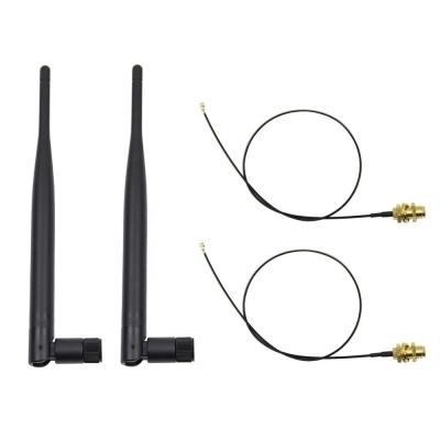 China 2.4GHz 5GHz Antenna Manufactory Long Range Wireless Rubber Wifi Antenna for sale