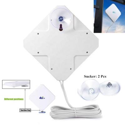 China 698-2700MHz LTE 4G External Panel Antenna with S MA CRC9 TS9 MIMO and 50Ω Impendence for sale