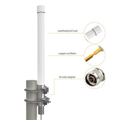 China LMR200/LMR400 High Gain Fiberglass Antenna for 868MHz/915MHz Outdoor Helium Hotspot for sale