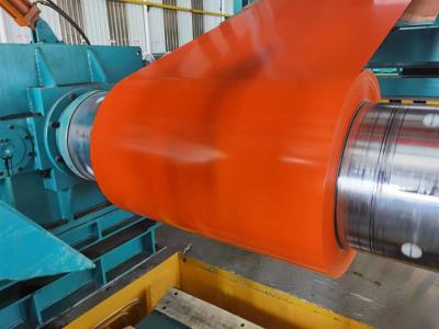 Cina 3-8MT bobina di acciaio rivestita a colori 600 mm-1250 mm larghezza per industria in vendita