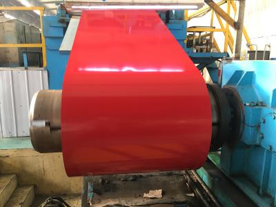 China Capa de metal recubierta de color RAL resistente a los impactos 508 mm / 610 mm ID en venta