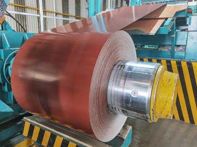 Chine PPGL Prépeint Galvalume feuille d'acier bobine longueur / couleur personnalisée à vendre
