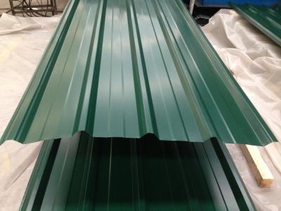 China 0.13-0.5mm Gi Corrugated Roofing Sheet , 60-95HRB Corrugated Galvanized Sheet Metal for sale