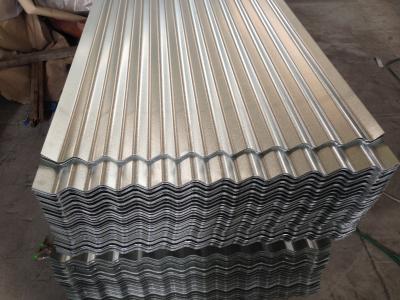 Cina 1000-6000 mm lamiera di acciaio ondulato metallo spangolo zero / spangolo piccolo in vendita