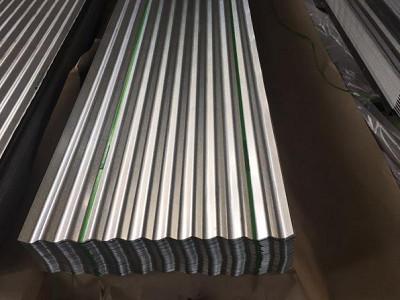 China PPGI Corrugated Sheet , Color Coating Corrugated Steel Roof Panels for sale