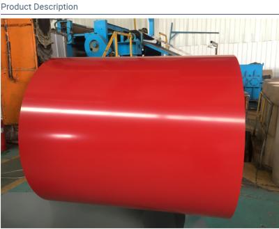 China Custom Prepainted Steel Coil  0.12mm-6.0mm Pre Painted Galvanized Steel Sheet for sale