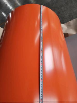 China PPGL vermelho bobina de aço 0,13 mm-0,8 mm revestida bobina galvanizada resistente à corrosão à venda