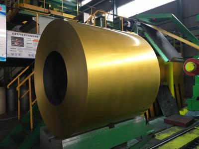 China G350-G550 Color Coated Steel Roll Anti Finger Coating Slit Edge / Mill Edge for sale