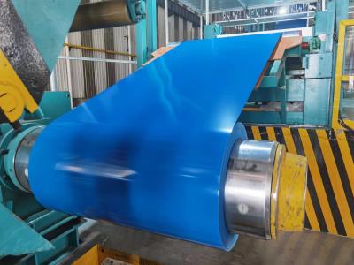 China Fabrica de bobinas eléctricas prepintadas de acero 600-1250 mm ancho Certificado SGS en venta