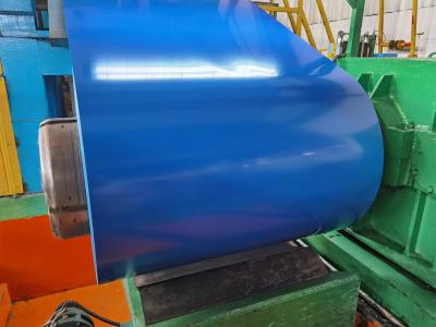 China Fábrica de bobinas de aço galvanizado pré-pintado PPGL azul com excelente resistência à corrosão à venda
