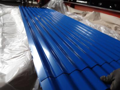 China As Per Different Design Width Corrugated Steel Sheet with Tensile Strength 270-500MPa zu verkaufen
