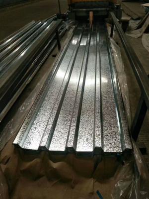 Cina Fogli di acciaio ondulato a grande spangola 60-95HRB Durezza superficiale Colore bianco in vendita