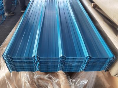 Chine Haute dureté 60-95HRB tôle d'acier ondulé Surface 20-275 g/m2 revêtement en zinc à vendre