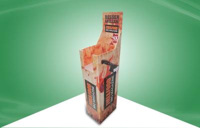 China Glatte Wühlkorb-Anzeigen, die Nahrungsmittelzeitschriften-Papppapierwiederverwertungs-Behälter fördern zu verkaufen