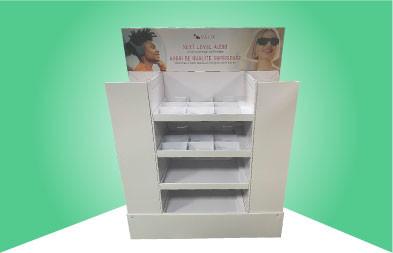 China Three Face Show Cardboard Pallet Display 15 KGS/Shelf For Promoting Electronics Items for sale