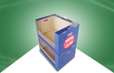 Cina Visualizzatori della scatola di presentazione del recipiente dello scarico del cartone dei punti di vendita per i giocattoli in vendita