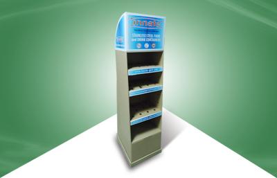 China Foldable Assemble Corrugated Cardboard Store Displays For Caccum Cup for sale