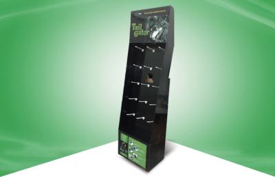 China Hook Floor Pos Cardboard Displays For Cd Electronic Products , Cardboard Book Display for sale