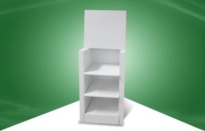 China 4C Printing Cardboard Display Racks Cardboard POS Display Stands for Electronic Products for sale