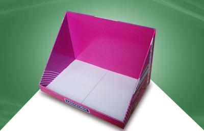 China Recycled Offset Paper Cardboard Counter Display Trays For Retail Store for sale