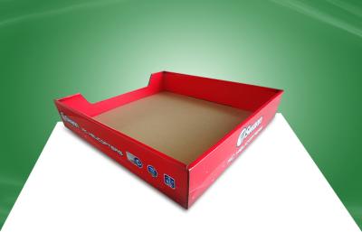China Custom Cardboard Countertop Tray PDQ Trays for Helicoper / Food / Skincare for sale