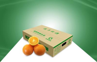 Chine 100% cartons ondulés qui respecte l'environnement enferment dans une boîte le carton d'expédition de papier pour l'emballage de fruits à vendre
