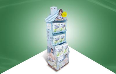 China carrinhos de exposição de produtos de papelão à venda
